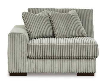 Lindyn Fog 2pc RAF Chaise Sectional - Ornate Home