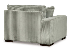 Lindyn Fog 2pc RAF Chaise Sectional - Ornate Home
