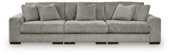Lindyn Fog 3-Piece Sectional Sofa - Ornate Home