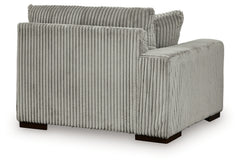 Lindyn Fog 3-Piece Sectional and Chair - Ornate Home