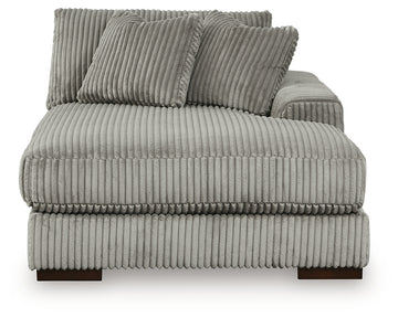 Lindyn Fog 3-Piece Sectional and Chair - Ornate Home