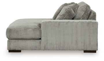 Lindyn Fog 3-Piece Sectional and Chair - Ornate Home