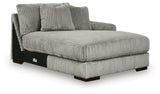 Lindyn Fog 3-Piece Sectional with Double Chaise (Online Special Price) - Ornate Home