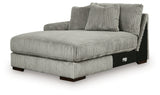 Lindyn Fog 3-Piece Sectional with Ottoman (Online Special Price) - Ornate Home