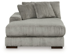Lindyn Fog 3-Piece Sectional with Ottoman - Ornate Home