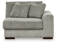 Lindyn Fog 3-Piece Sectional with Ottoman - Ornate Home