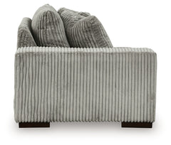 Lindyn Fog 4-Piece Sectional and Ottoman - Ornate Home