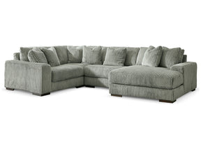 Lindyn Fog 4-Piece Sectional with Chaise (Online Special Price) - Ornate Home