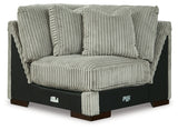 Lindyn Fog 4-Piece Sectional with Chaise - Ornate Home
