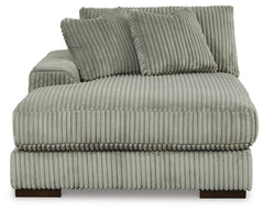Lindyn Fog 4-Piece Sectional with Double Chaise - Ornate Home