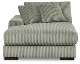 Lindyn Fog 4-Piece Sectional with Double Chaise - Ornate Home