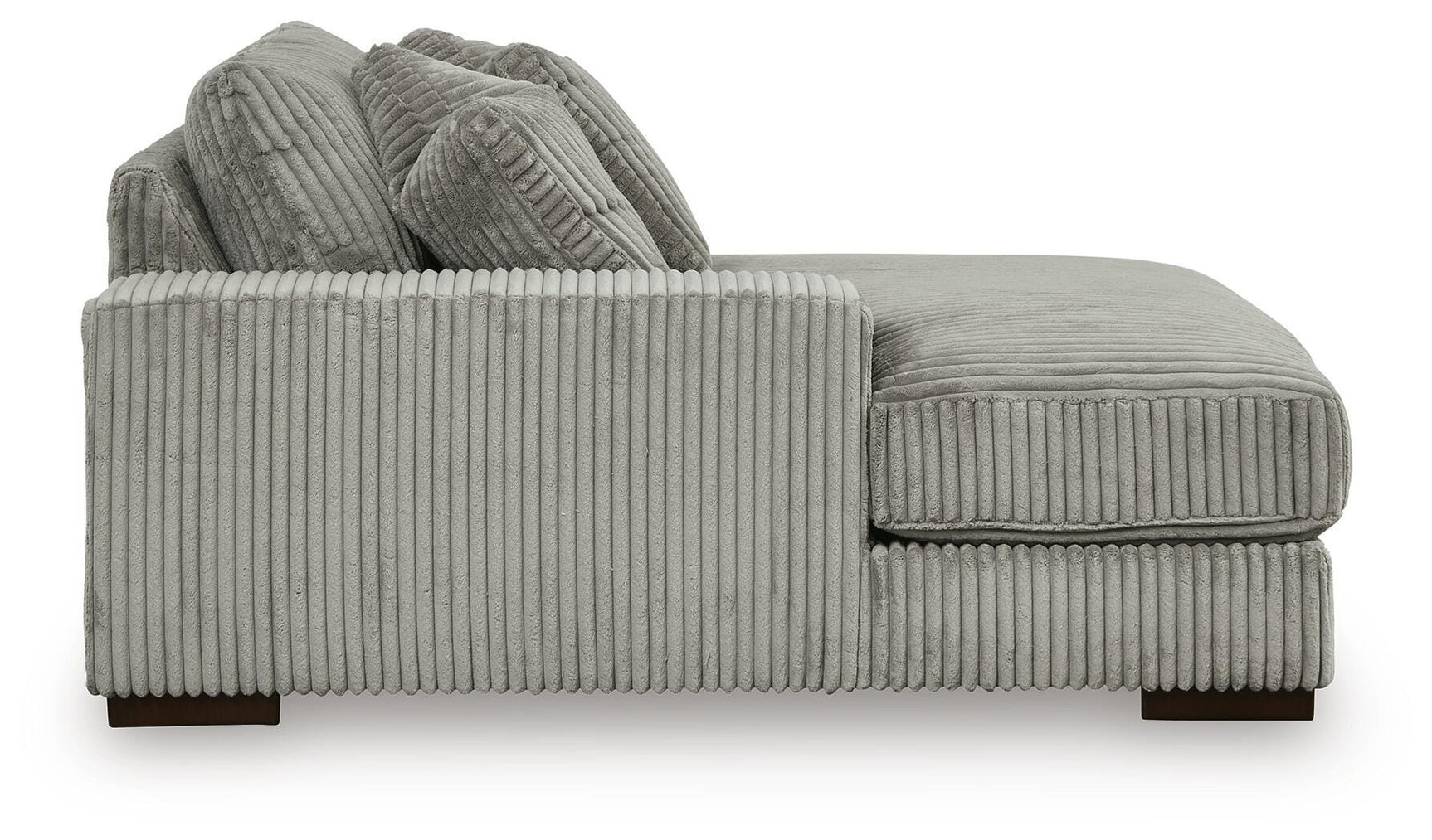 Lindyn Fog 4-Piece Sectional with Double Chaise - Ornate Home