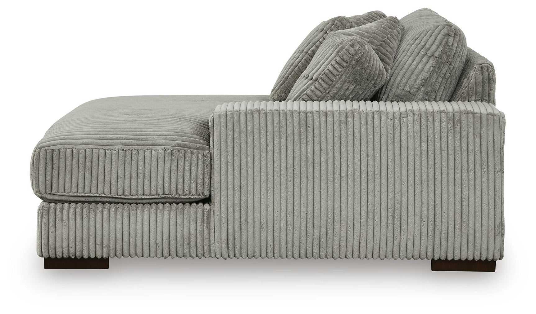 Lindyn Fog 4-Piece Sectional with Double Chaise - Ornate Home