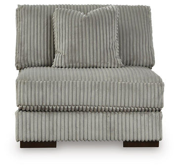 Lindyn Fog 4-Piece Sectional with Double Chaise - Ornate Home