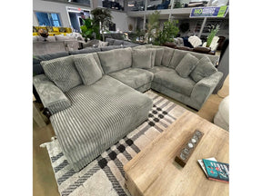 Lindyn Fog 4pc LAF Chaise Sectional (Online Special Price) - Ornate Home