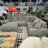 Lindyn Fog 4pc LAF Chaise Sectional (Online Special Price) - Ornate Home