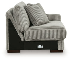 Lindyn Fog 5-Piece Sectional and Ottoman - Ornate Home