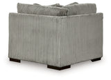 Lindyn Fog 5-Piece Sectional and Ottoman - Ornate Home