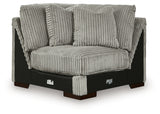 Lindyn Fog 5-Piece Sectional with Ottoman (Online Special Price) - Ornate Home