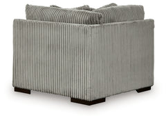 Lindyn Fog 5-Piece Sectional with Ottoman - Ornate Home