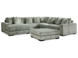 Lindyn Fog 5pc LAF Chaise Sectional (Online Special Price) - Ornate Home