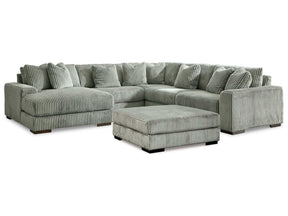 Lindyn Fog 5pc LAF Chaise Sectional (Online Special Price) - Ornate Home