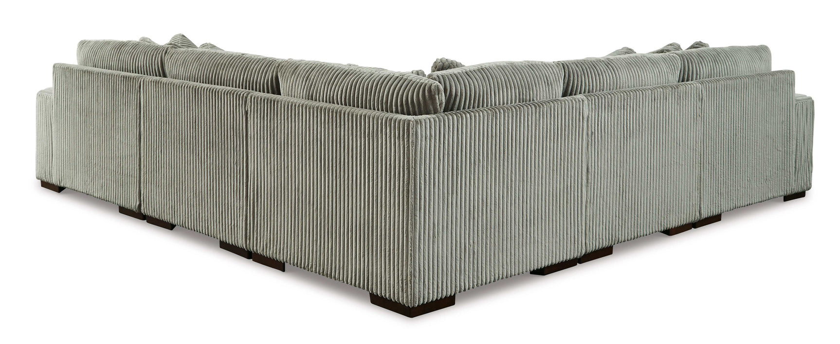 Lindyn Fog 5pc LAF Chaise Sectional (Online Special Price) - Ornate Home