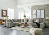 Lindyn Fog 6pc LAF Chaise Sectional (Online Special Price) - Ornate Home