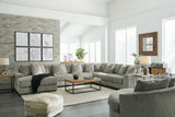 Lindyn Fog 6pc LAF Chaise Sectional (Online Special Price) - Ornate Home