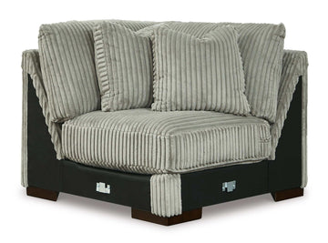 Lindyn Fog 6pc LAF Chaise Sectional - Ornate Home