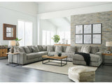 Lindyn Fog 6pc RAF Chaise Sectional (Online Special Price) - Ornate Home