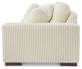 Lindyn Ivory 2-Piece Sectional, Chaise and Oversized Ottoman (Online Special Price) - Ornate Home