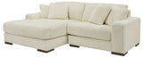 Lindyn Ivory 2pc LAF Chaise Sectional (Online Special Price) - Ornate Home