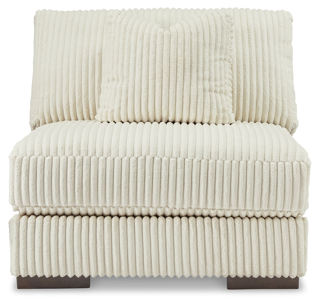 Lindyn Ivory 4-Piece Sectional with Chaise - Ornate Home