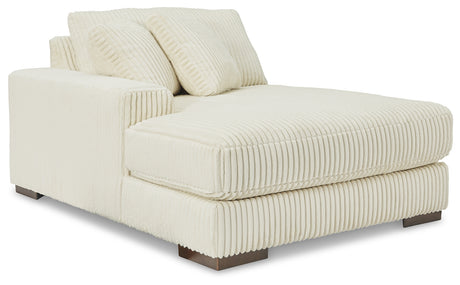 Lindyn Ivory 4-Piece Sectional with Chaise - Ornate Home
