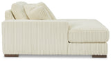 Lindyn Ivory 4-Piece Sectional with Chaise - Ornate Home