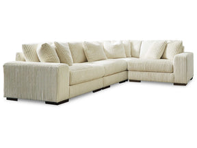 Lindyn Ivory 4pc Sectional - Ornate Home