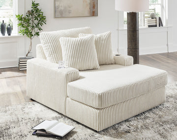 Lindyn Ivory 4pc U Shape Double Chaise Sectional - Ornate Home