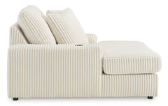 Lindyn Ivory 4pc U Shape Double Chaise Sectional - Ornate Home