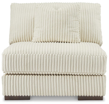 Lindyn Ivory 5pc LAF Chaise Sectional - Ornate Home