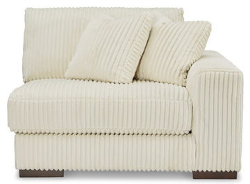 Lindyn Ivory 5pc LAF Chaise Sectional - Ornate Home