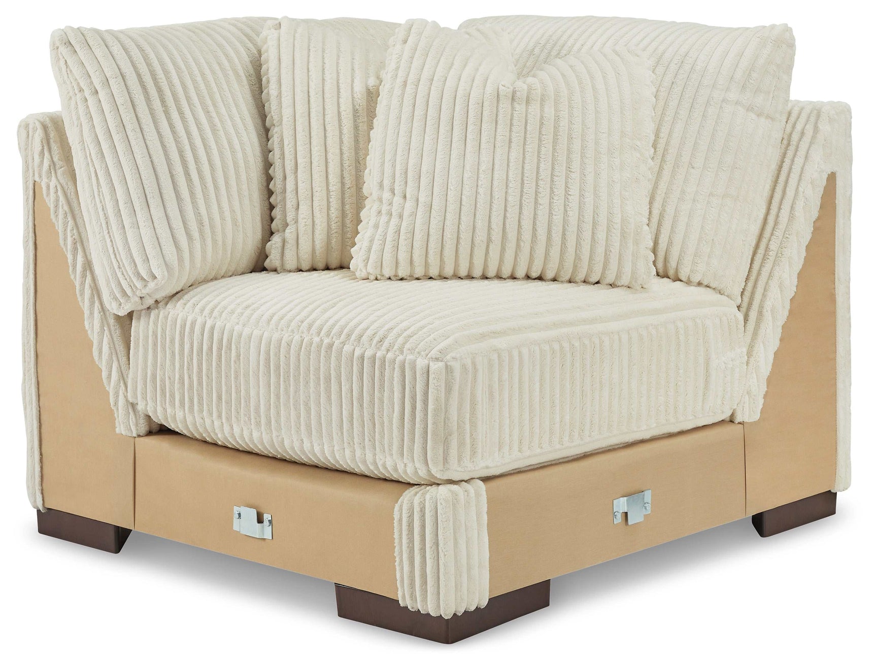 Lindyn Ivory 5pc RAF Chaise Sectional (Online Special Price) - Ornate Home