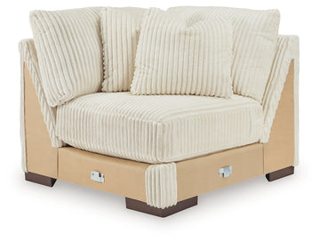 Lindyn Ivory 6-Piece Sectional with Chaise and Ottoman - Ornate Home