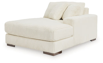 Lindyn Ivory 6-Piece Sectional with Chaise and Ottoman - Ornate Home