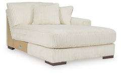 Lindyn Ivory 6-Piece Sectional with Chaise and Ottoman - Ornate Home