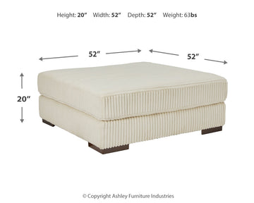 Lindyn Ivory 6-Piece Sectional with Chaise and Ottoman - Ornate Home