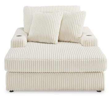 Lindyn Ivory 6pc LAF Chaise Sectional - Ornate Home