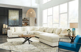 Lindyn Ivory 6pc RAF Chaise Sectional (Online Special Price) - Ornate Home