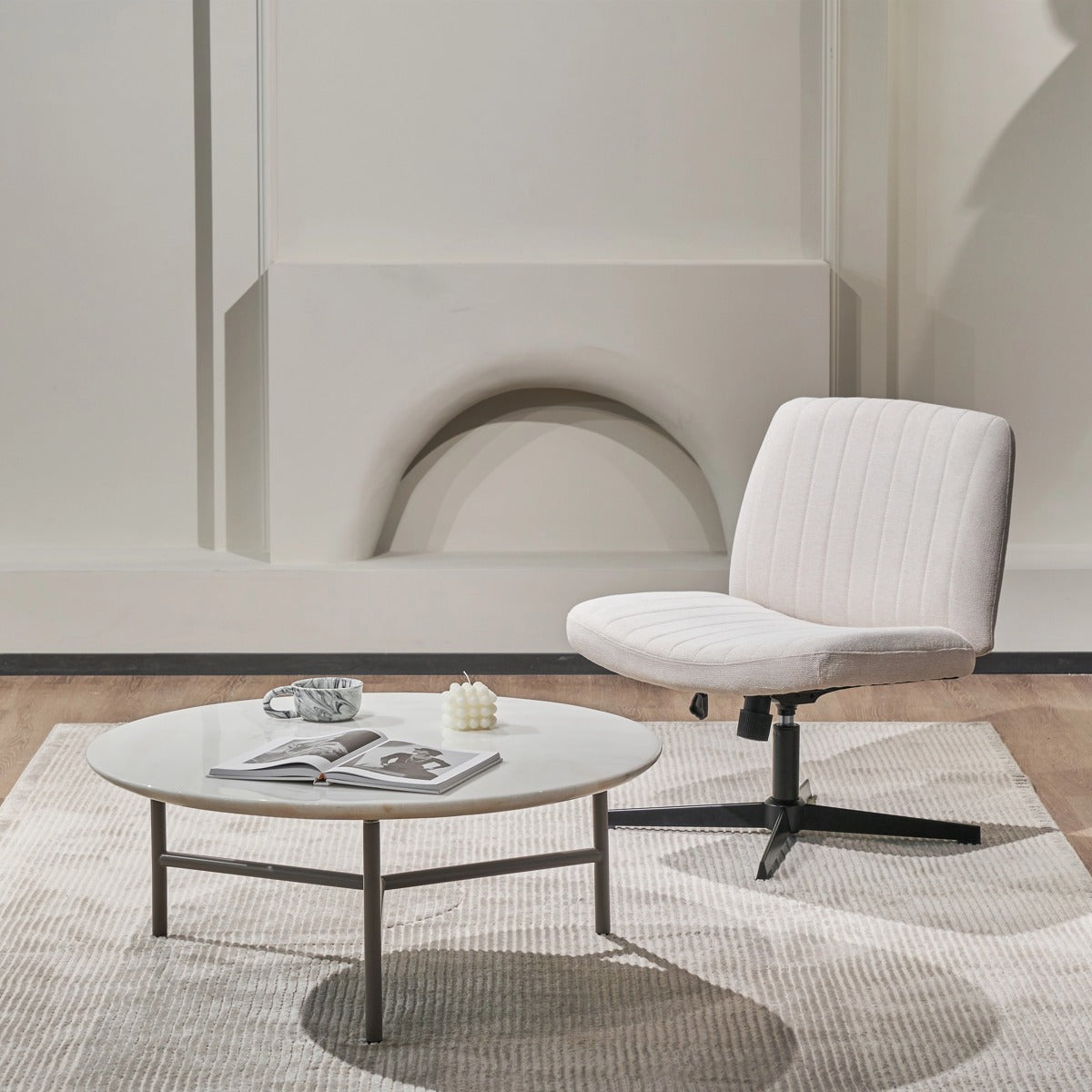 NOUHAUS Line Criss Cross Chair