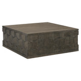 Linea Cerused Charcoal Cocktail Table - Ornate Home